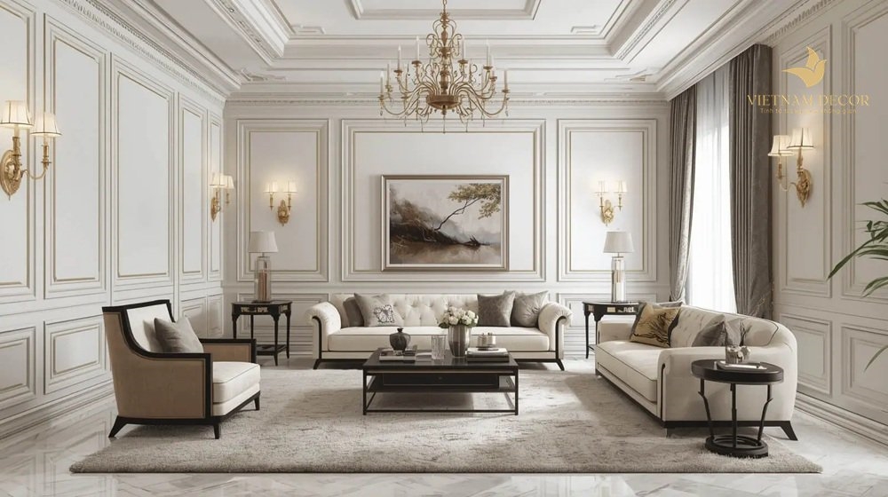 thiết kế nội thất luxury