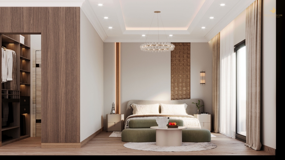 phòng ngủ tân cổ điển
