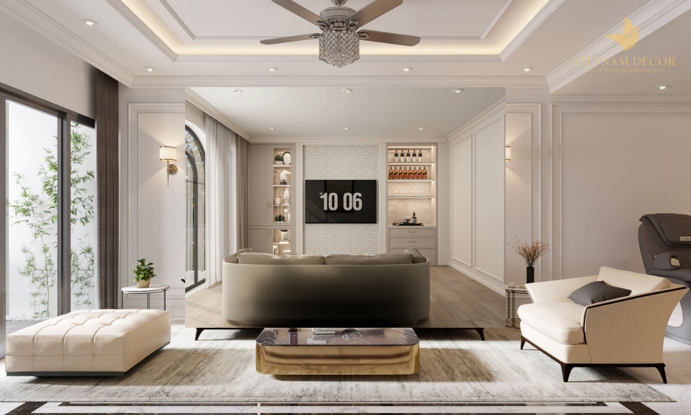 thiết kế nội thất nhà phố