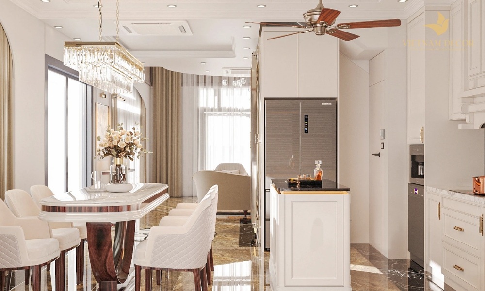 thiết kế nội thất nhà phố