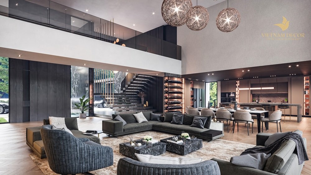 thiết kế nội thất luxury