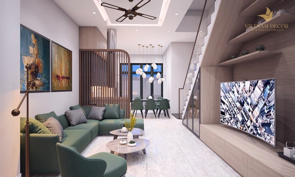 thiết kế nội thất nhà phố