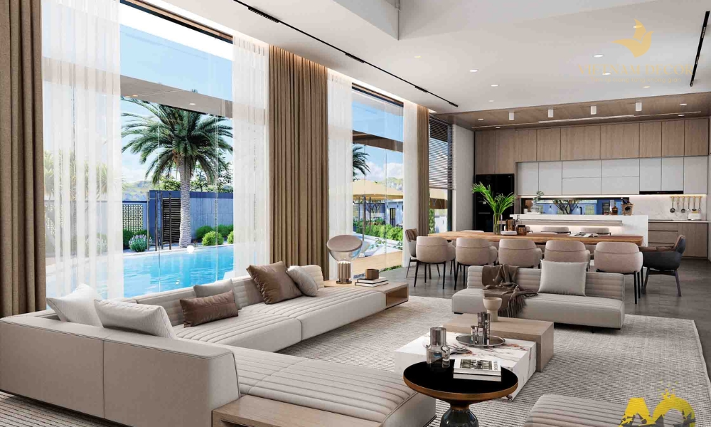thiết kế nội thất biệt thự